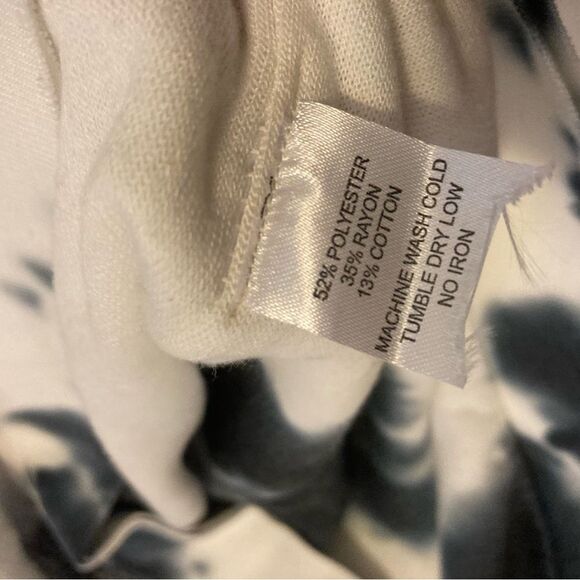 Free People Intimately Black White Paint Splatter Fleece Oversized Sweatshirt SP - Picture 8 of 8